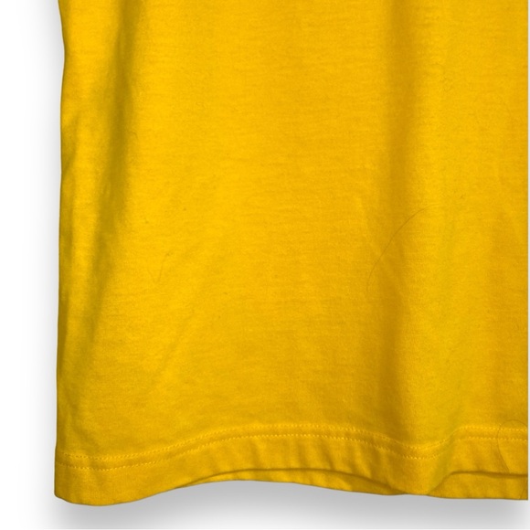 Vintage 90s SML Sport Yellow Tank Top Women’s Large Cotton Blend Activewear - Picture 6 of 17